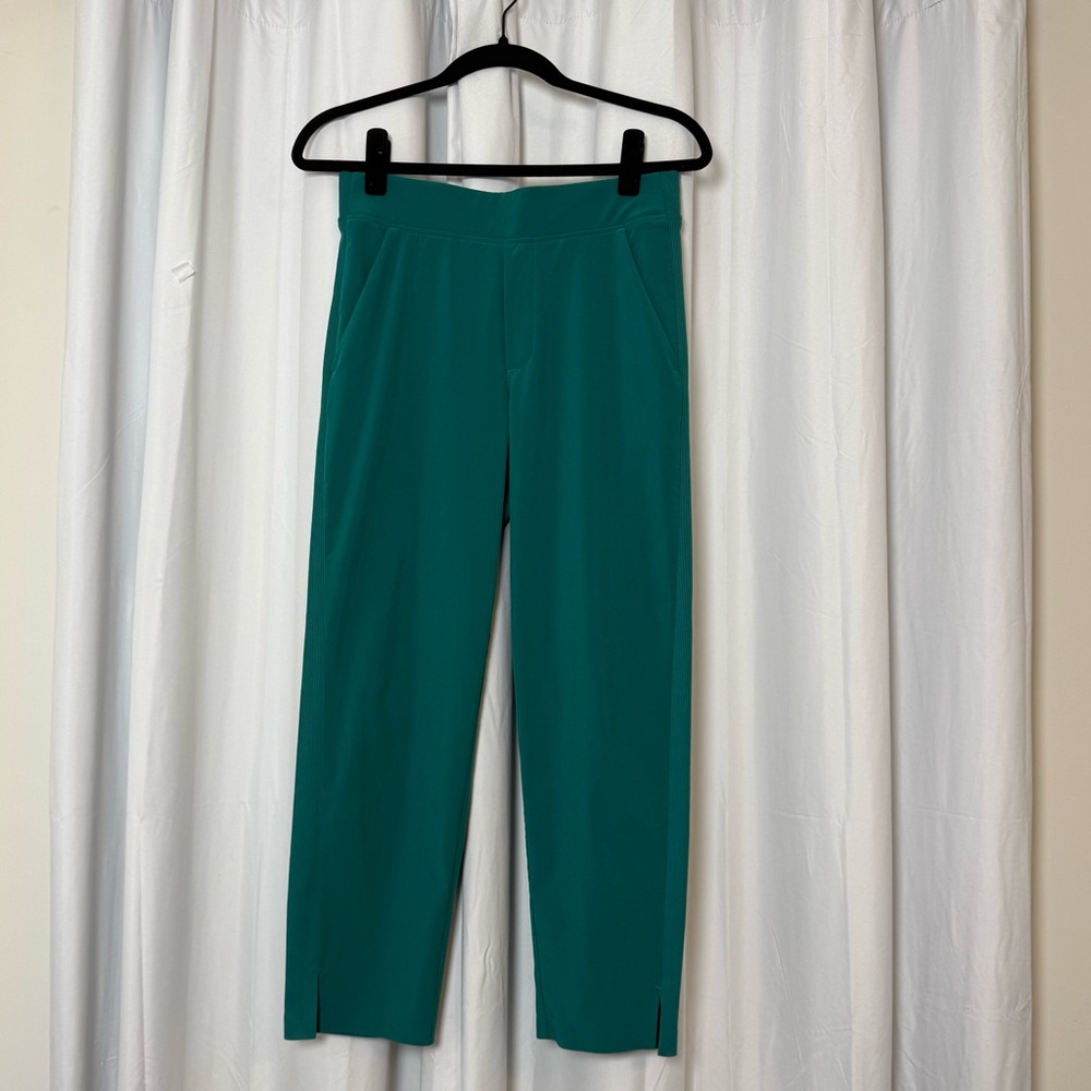 Athleta Brooklyn Ankle Pant Emerald Green Womens 4P - Picture 3 of 15